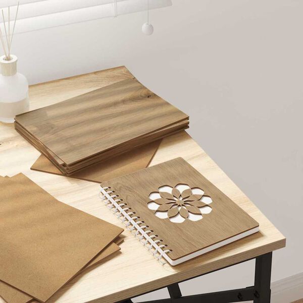 vidaXL Dekor Panelek 50 pcs Artisan t&ouml;lgy 21 x 30 x 0,27 cm Faanyag