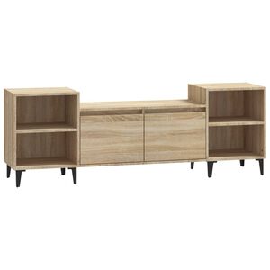 vidaXL sonoma t&ouml;lgysz&iacute;nű szerelt fa TV-szekr&eacute;ny 160x35x55 cm