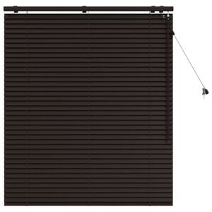 vidaXL Zsaluzia S&ouml;t&eacute;t Barna 115 x 130 cm 35 mm Massz&iacute;v Paulownia fa