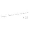 vidaXL 25 db ac&eacute;l ker&iacute;t&eacute;st&uuml;ske 1 m