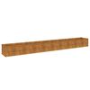 vidaXL Corten ac&eacute;l kerti magas&aacute;gy&aacute;s 386 x 50 x 36 cm