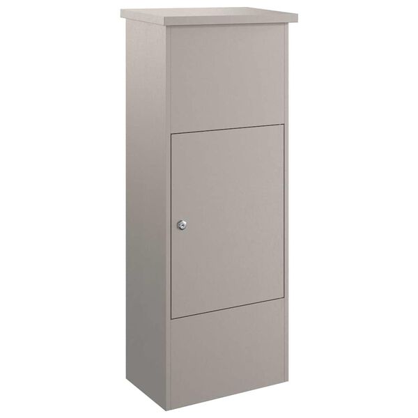 vidaXL Csomagzáró doboz Rozsdás 44.5 x 29 x 110.5 cm időjárásálló acél