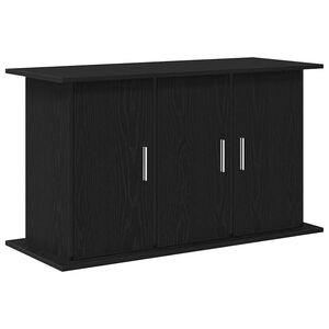 vidaXL fekete t&ouml;lgyfa akv&aacute;rium&aacute;llv&aacute;ny 101 x 41 x 58 cm
