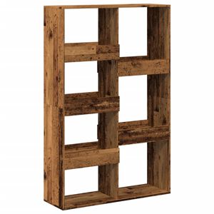 vidaXL antik fa sz&iacute;nű szerelt fa t&eacute;relv&aacute;laszt&oacute; 100 x 33 x 155,5 cm