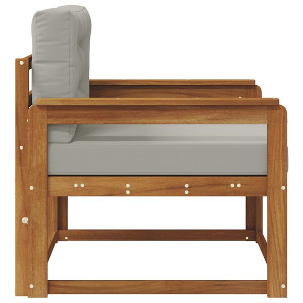 vidaXL K&uuml;lt&eacute;ri k&ouml;z&eacute;pső kanap&eacute; T&ouml;m&ouml;r Ak&aacute;cfa Term&eacute;szetes