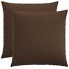 vidaXL Takar&oacute; P&aacute;rna 2 db HEERLEN Barna 55 x 55 cm Sz&ouml;vet