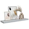 vidaXL betonsz&uuml;rke MDF lebegő fali polc 90 x 23,5 x 3,8 cm