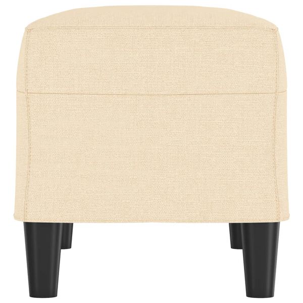 vidaXL kr&eacute;msz&iacute;nű sz&ouml;vet pad 70 x 35 x 41 cm