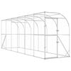 vidaXL Fali Ty&uacute;k&oacute;l Ez&uuml;st 600 x 150 x 215 cm Horganyzott Ac&eacute;l