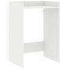 vidaXL Mos&oacute;g&eacute;p Szekr&eacute;ny t&aacute;rol&oacute;val Feh&eacute;r 67,5 x 48 x 97 cm Szerelt fa