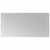 vidaXL LED F&uuml;rdőszoba T&uuml;k&ouml;r &Aacute;tl&aacute;tsz&oacute; 80 x 40 cm edzett &uuml;veg
