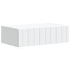 vidaXL Fali oldalt&aacute;bla Feh&eacute;r 59 x 34,5 x 17 cm Szerelt Fa