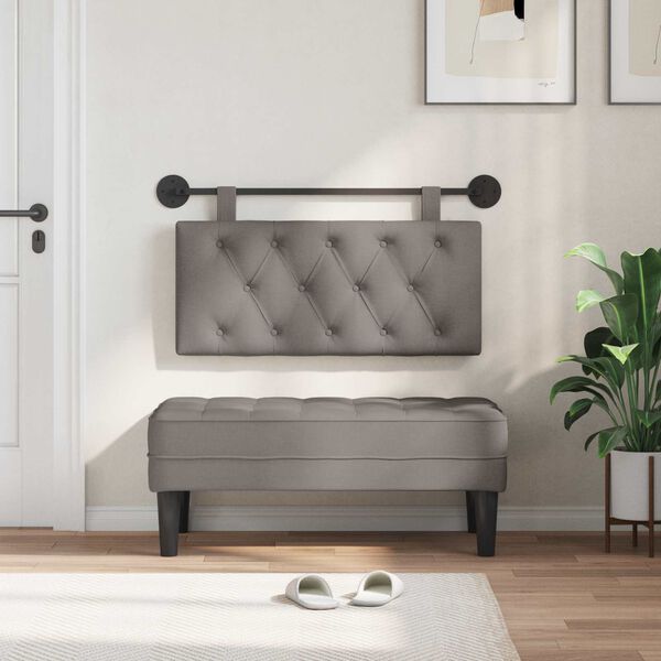 vidaXL Fali Fejt&aacute;mla Falra szerelhető T&oacute;psz&iacute;nű 100 x 55 x 7 cm sz&ouml;vet