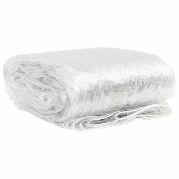 vidaXL &aacute;tl&aacute;tsz&oacute; ponyva lyukaszt&oacute;val 1x4 m PVC