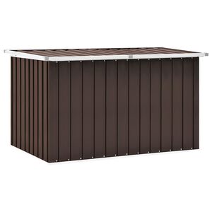 vidaXL barna kerti t&aacute;rol&oacute;l&aacute;da 149 x 99 x 93 cm