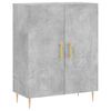vidaXL betonsz&uuml;rke szerelt fa t&aacute;lal&oacute;szekr&eacute;ny 69,5 x 34 x 90 cm