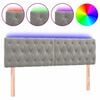 vidaXL vil&aacute;gossz&uuml;rke b&aacute;rsony LED-es fejt&aacute;mla 144 x 7 x 78/88 cm