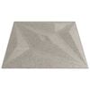 vidaXL Fali panelek Csillag 24 pcs Csillag Beton 50 x 50 cm XPS Hab