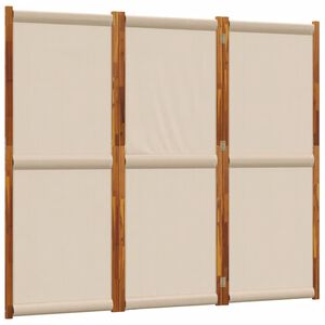 vidaXL 3 paneles t&oacute;psz&iacute;nű t&eacute;relv&aacute;laszt&oacute; 210 x 180 cm