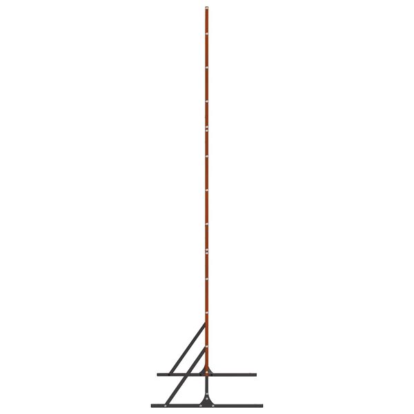 vidaXL Mag&aacute;nszf&eacute;ra K&eacute;pernyő Sz&uuml;rke 100 x 50 x 180 cm Időj&aacute;r&aacute;s&aacute;ll&oacute; ac&eacute;l