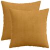 vidaXL P&aacute;rna huzat 2 pcs HEERLEN S&aacute;rga 30 x 30 cm cord
