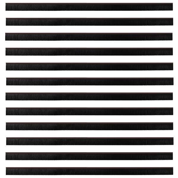 vidaXL &Ouml;ntapad&oacute; ajt&oacute; kefe t&ouml;m&iacute;t&eacute;sek 12 pcs Barna 100 cm