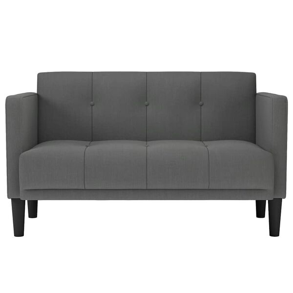 vidaXL s&ouml;t&eacute;tsz&uuml;rke sz&ouml;vet loveseat kanap&eacute; 111 cm