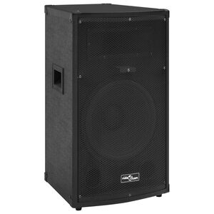 vidaXL fekete professzion&aacute;lis passz&iacute;v hifi sz&iacute;npadi hangsz&oacute;r&oacute; 150 W