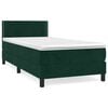 vidaXL s&ouml;t&eacute;tz&ouml;ld b&aacute;rsony rug&oacute;s &aacute;gy matraccal 90 x 200 cm