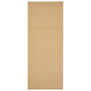 vidaXL term&eacute;szetes sziz&aacute;lszőnyeg 100x250 cm