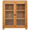 vidaXL Cabinet polcokkal t&aacute;rol&oacute;val Barna 80 x 35 x 95 cm Faanyag