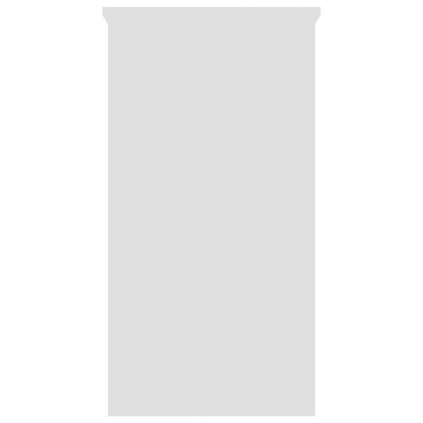 vidaXL fehér szerelt fa íróasztal 80 x 40 x 75 cm