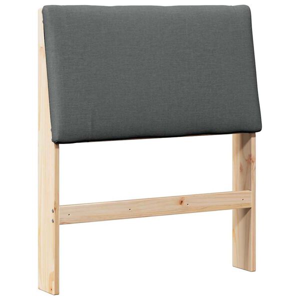 vidaXL K&aacute;rpitozott fejt&aacute;mla S&ouml;t&eacute;tsz&uuml;rke 80 cm T&ouml;m&ouml;r fenyőfa