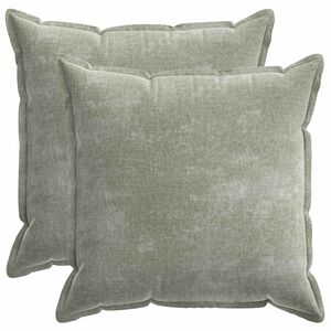 vidaXL P&aacute;rna huzat 2 pcs HOUTEN Z&ouml;ld 70 x 70 cm Chenille Sz&ouml;vet
