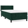 vidaXL s&ouml;t&eacute;tz&ouml;ld b&aacute;rsony rug&oacute;s &aacute;gy matraccal 90 x 200 cm