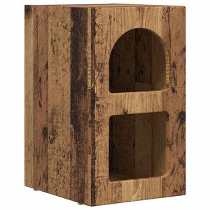 vidaXL &Eacute;jjeli asztal ELST &Ouml;reg fa 29,5 x 33,5 x 50 cm Faanyag