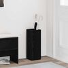 vidaXL Napernyő &Aacute;llv&aacute;ny Fekete t&ouml;lgy 20 x 20 x 55,5 cm Faanyag