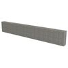 vidaXL horganyzott ac&eacute;l gabion fal fed&eacute;llel 900 x 50 x 150 cm