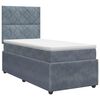 vidaXL Boxspring &aacute;gy matraccal S&ouml;t&eacute;tsz&uuml;rke 80 x 200 cm B&aacute;rsony