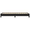 vidaXL fekete műbőr &aacute;gykeret 80 x 200 cm