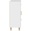 vidaXL fehér szerelt fa tálalószekrény 69,5 x 34 x 90 cm