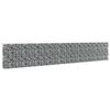 vidaXL horganyzott ac&eacute;l gabion fal fed&eacute;llel 600 x 30 x 100 cm