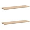 vidaXL Pad p&aacute;rn&aacute;k SOEST 2 db 100% poli&eacute;szter Kr&eacute;msz&iacute;nű 140 x 40 x 5 cm