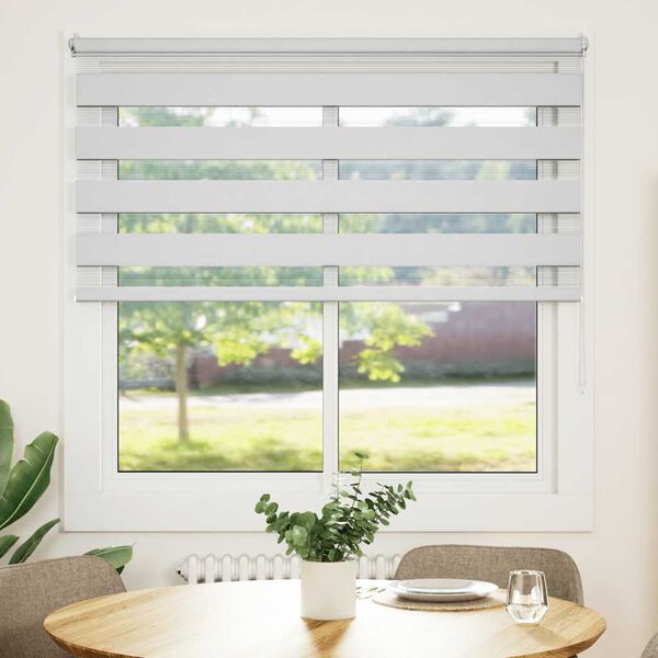 vidaXL feh&eacute;r zebra rol&oacute; 120,9 x 175 cm sz&ouml;vetsz&eacute;less&eacute;g 116,7 cm