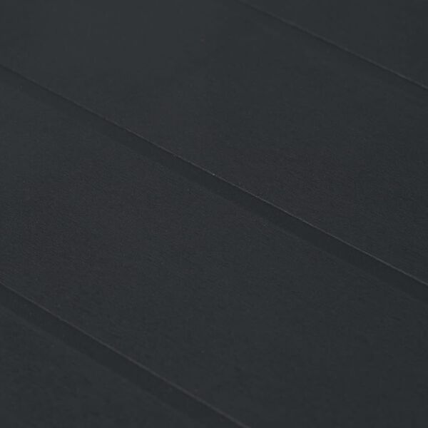 vidaXL antracitszürke rattan küllemű műanyag kerti asztal 79x79x72 cm