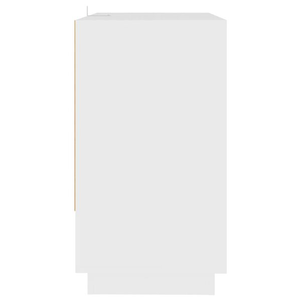 vidaXL feh&eacute;r szerelt fa t&aacute;lal&oacute;szekr&eacute;ny 70x41x75 cm