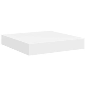 vidaXL feh&eacute;r MDF lebegő fali polc 23 x 23,5 x 3,8 cm
