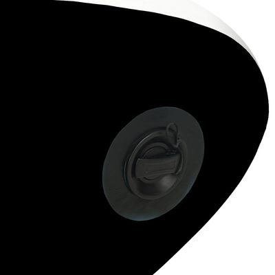 vidaXL fekete felfújható állószörfszett 320 x 76 x 15 cm