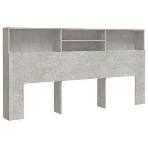 vidaXL betonsz&uuml;rke &aacute;thidal&oacute; szekr&eacute;ny 200 x 19 x 103,5 cm