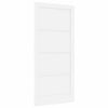 vidaXL Belső Ajt&oacute; 93 x 202 cm Furn&eacute;r Feh&eacute;r